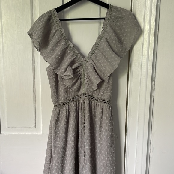 J.O.A. Los Angeles Grey Dress - Picture 5 of 10